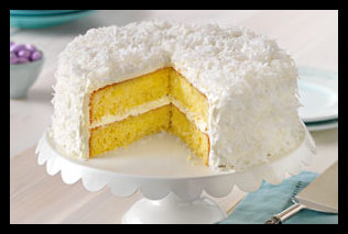 coconut angel cake